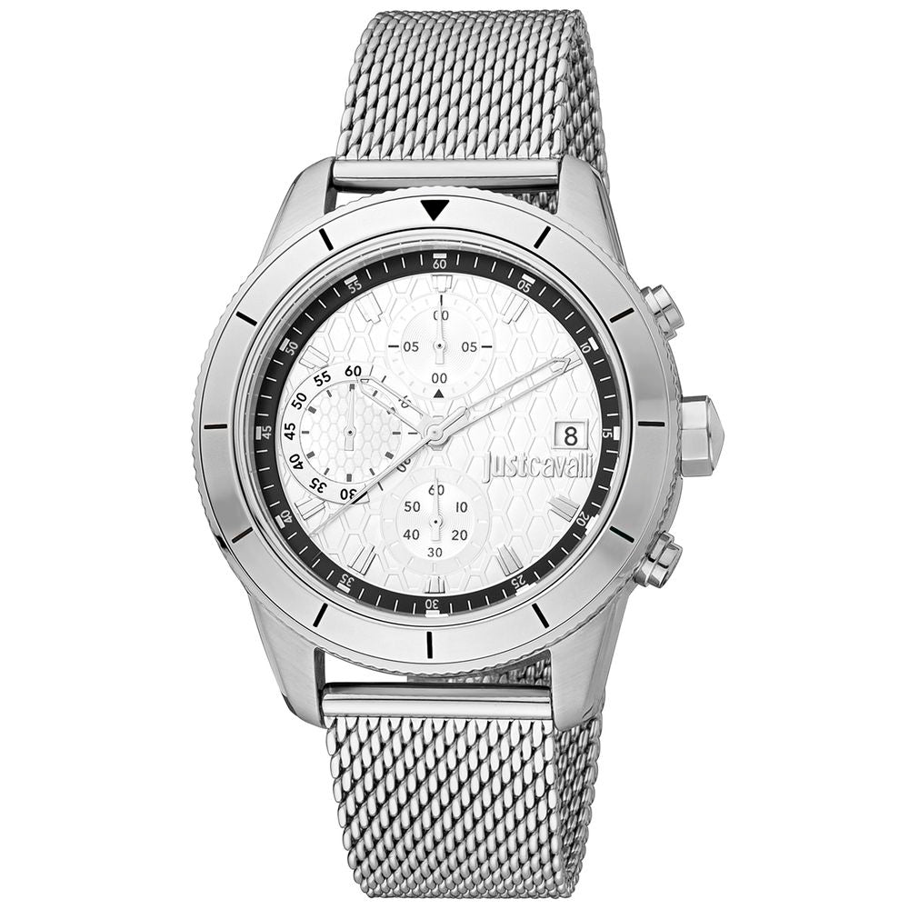 Gray Stainless Steel Bracelet Watch - ventzia