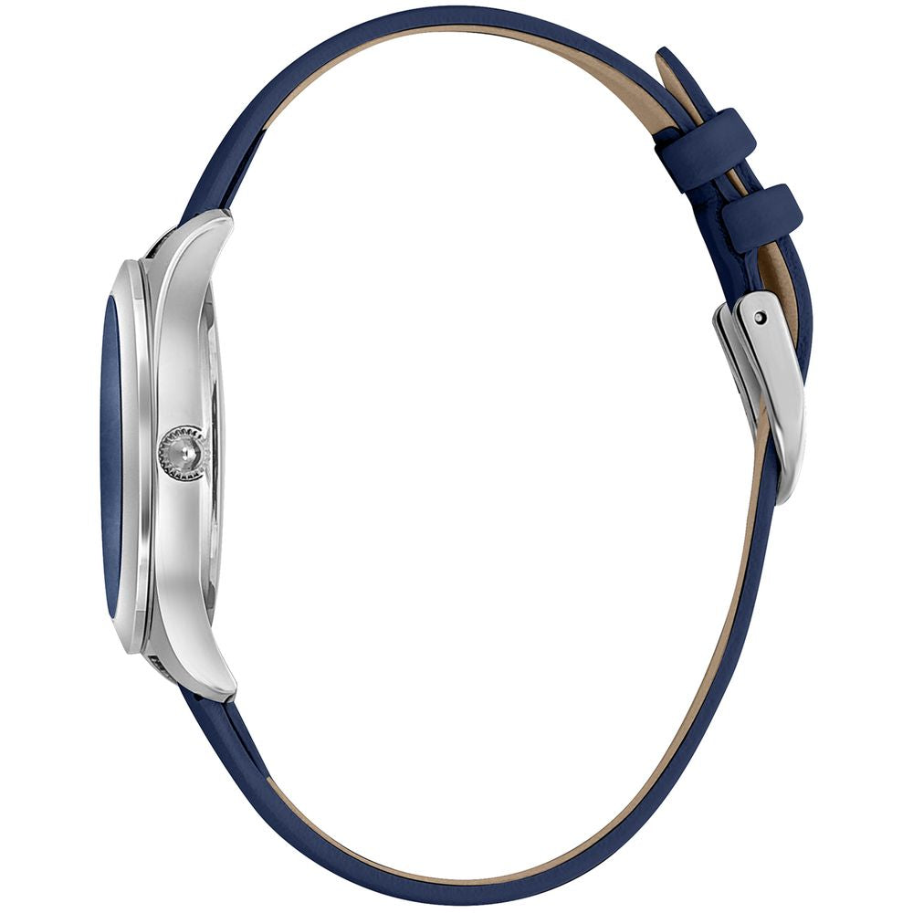 Blue Leather Dress Watch - ventzia