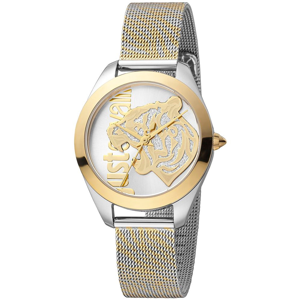 Multicolor Stainless Steel Dress Watch - ventzia