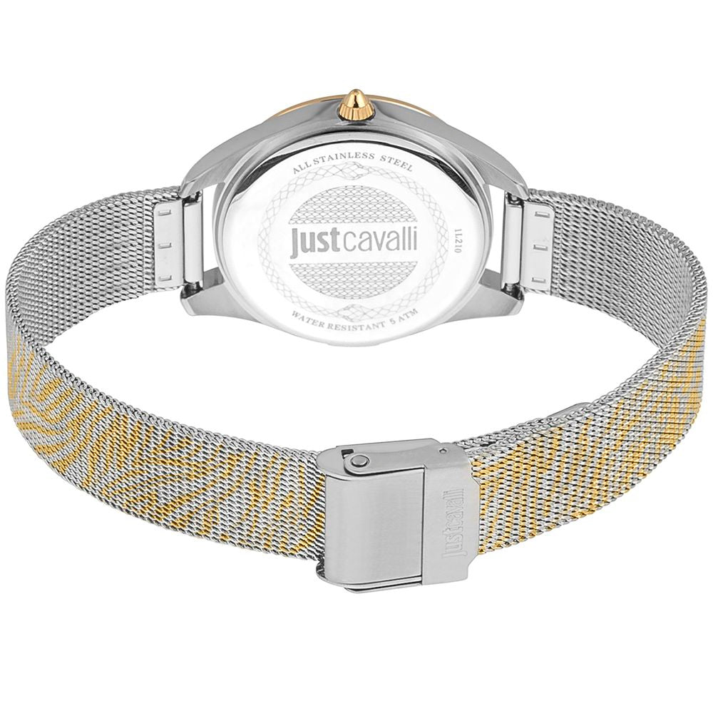 Multicolor Stainless Steel Dress Watch - ventzia