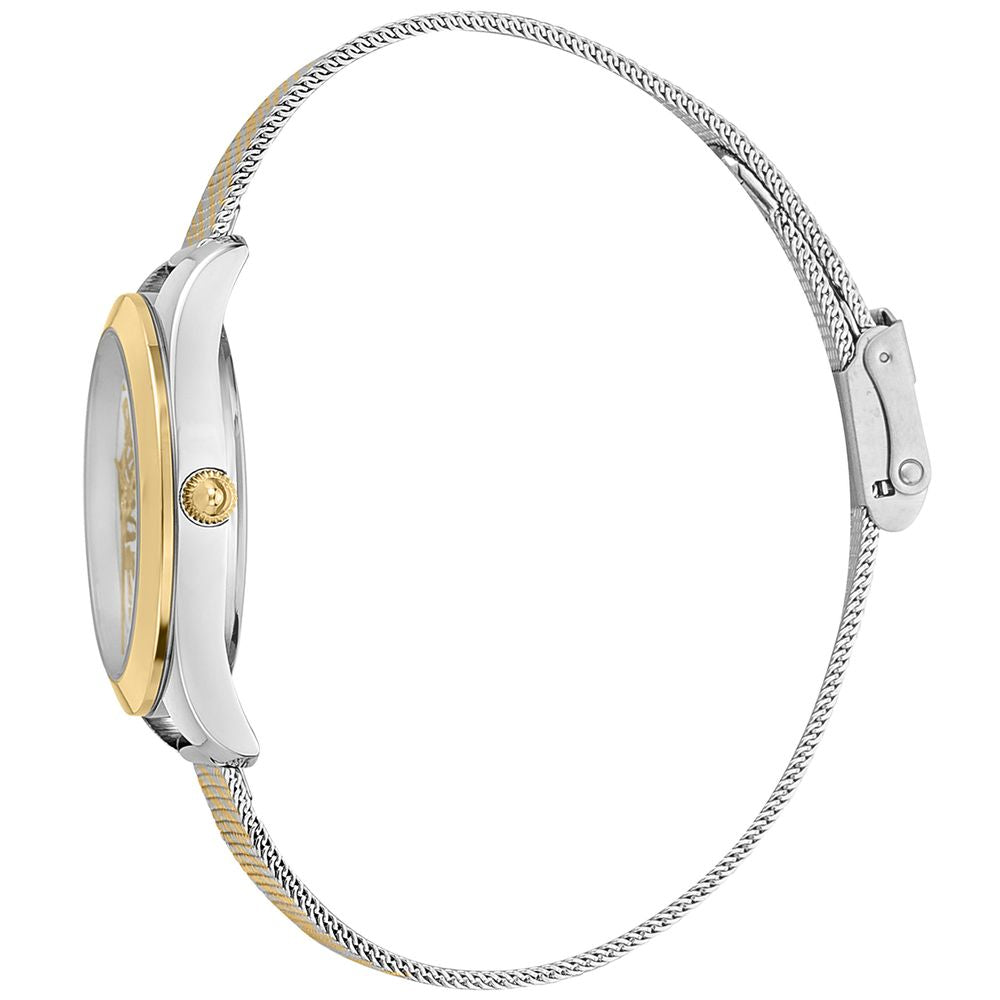 Multicolor Stainless Steel Dress Watch - ventzia