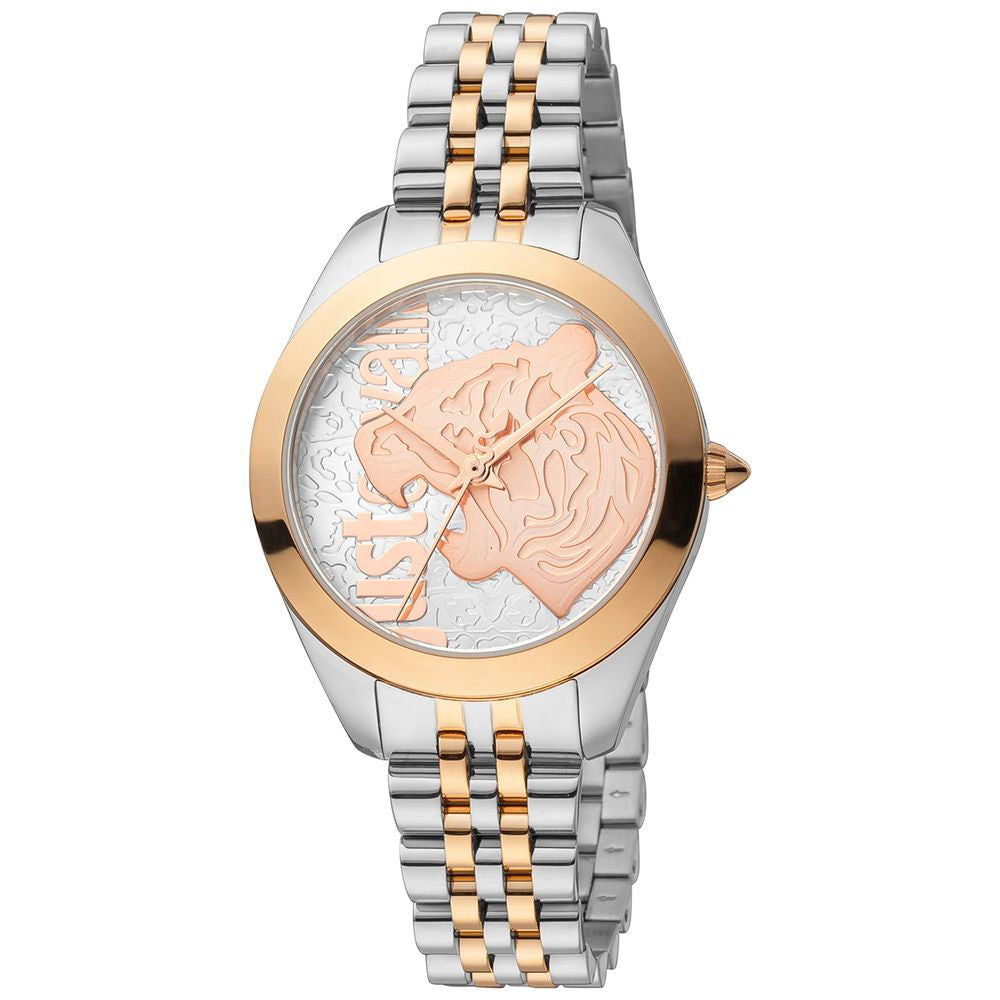 Multicolor Stainless Steel Bracelet Watch - ventzia