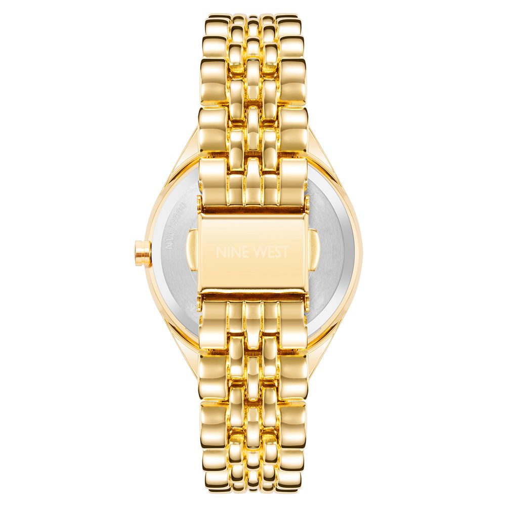 Gold Metal Dress Watch - ventzia