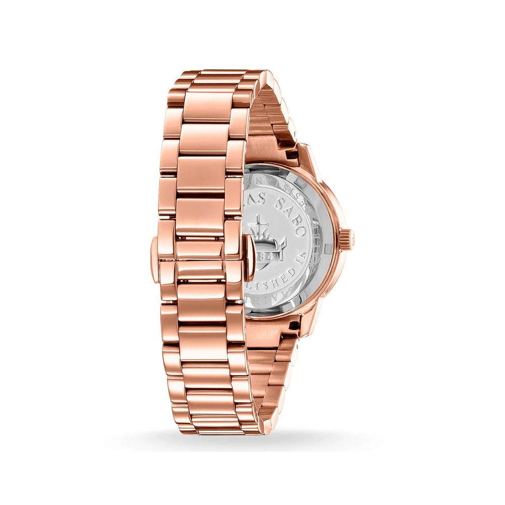 Multicolor Stainless Steel Dress Watch - ventzia