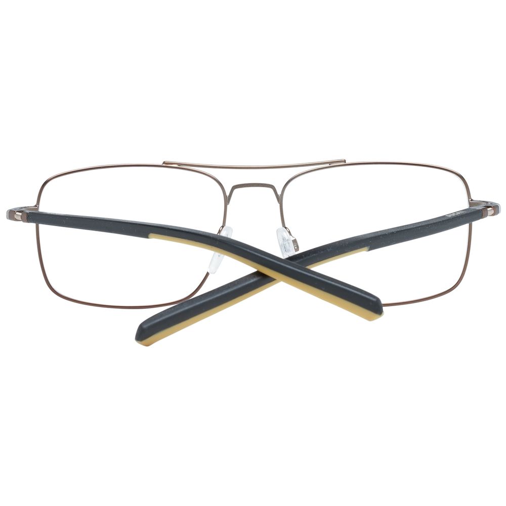 Brown Metal Glasses (Frames) - ventzia