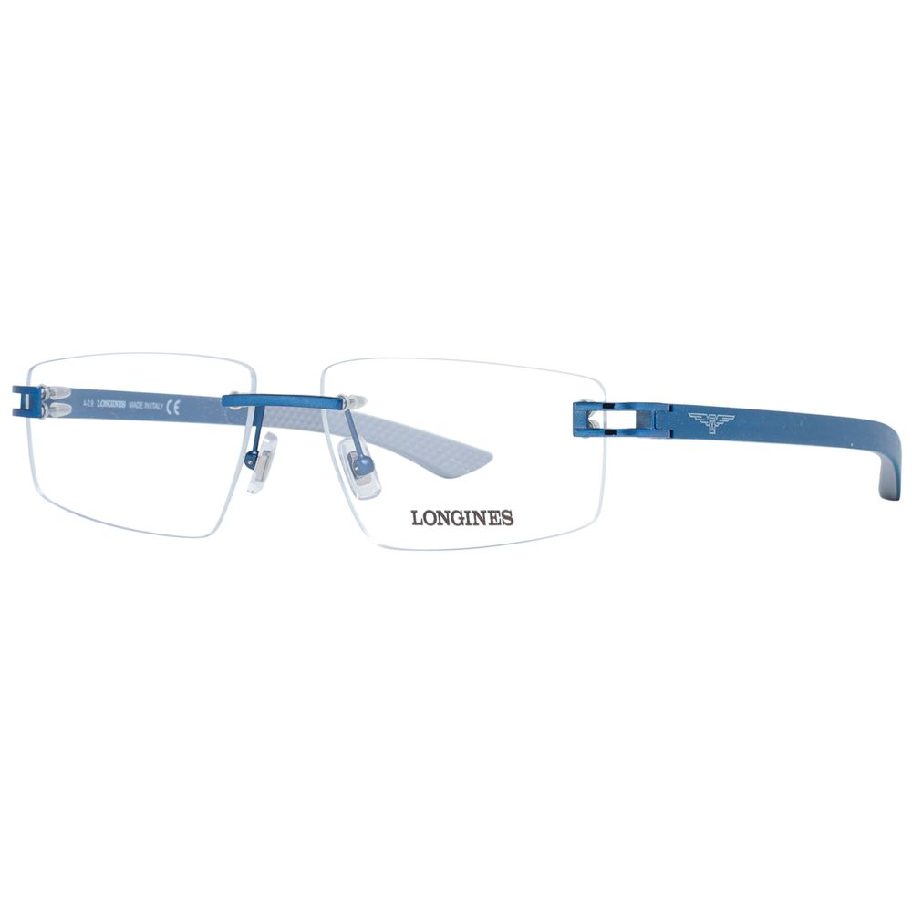 Blue Metal Glasses (Frames) - ventzia
