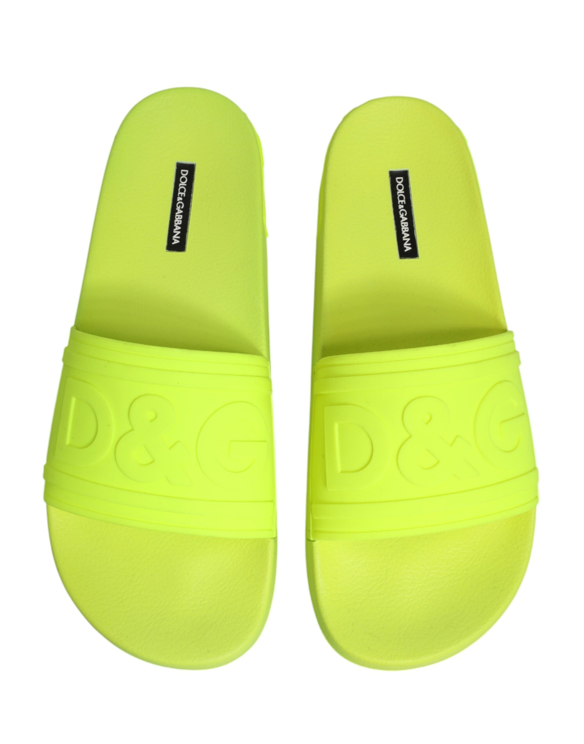 Green Rubber Slides Sandals Beachwear Shoes - ventzia