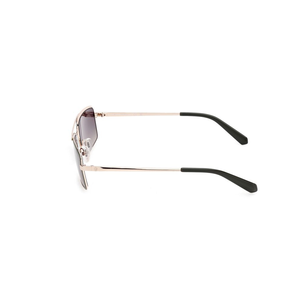 Bicolor Metal Sunglasses - ventzia