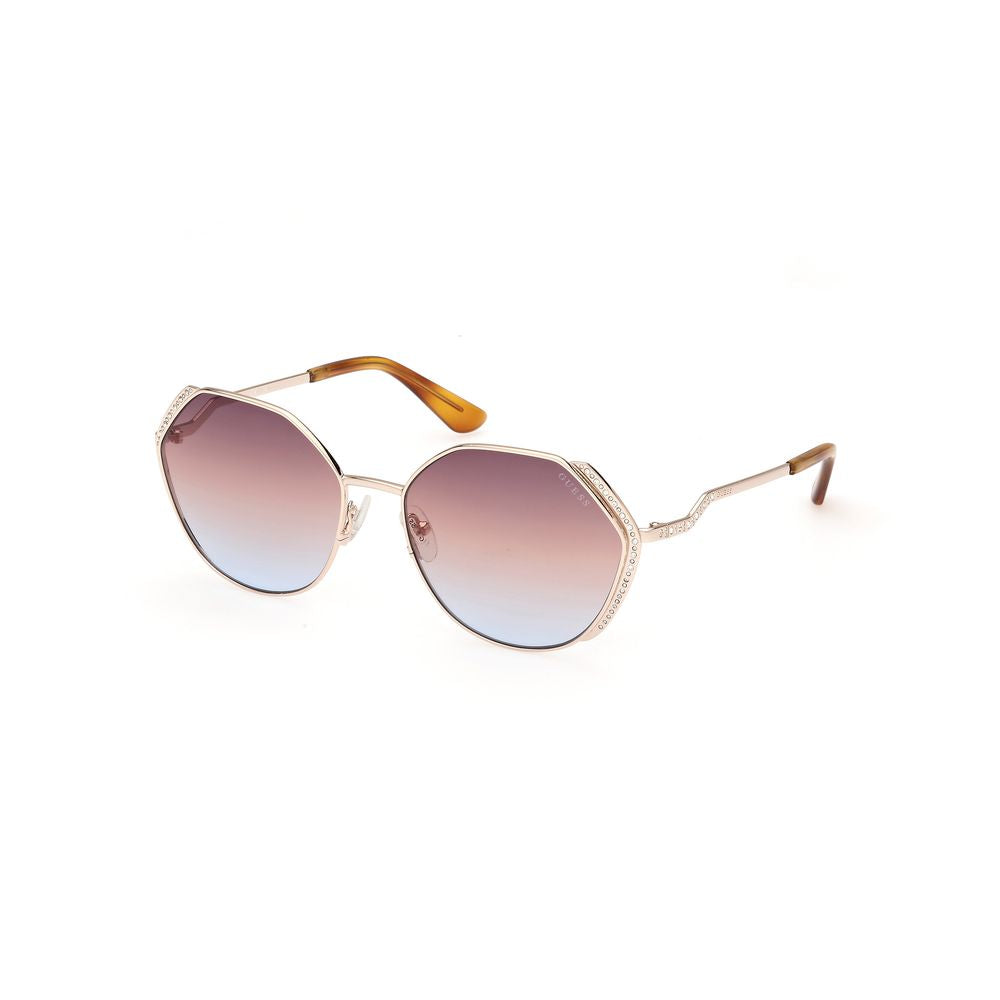 Gold Metal Sunglasses - ventzia