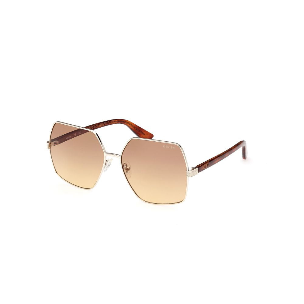 Gold Metal Sunglasses - ventzia