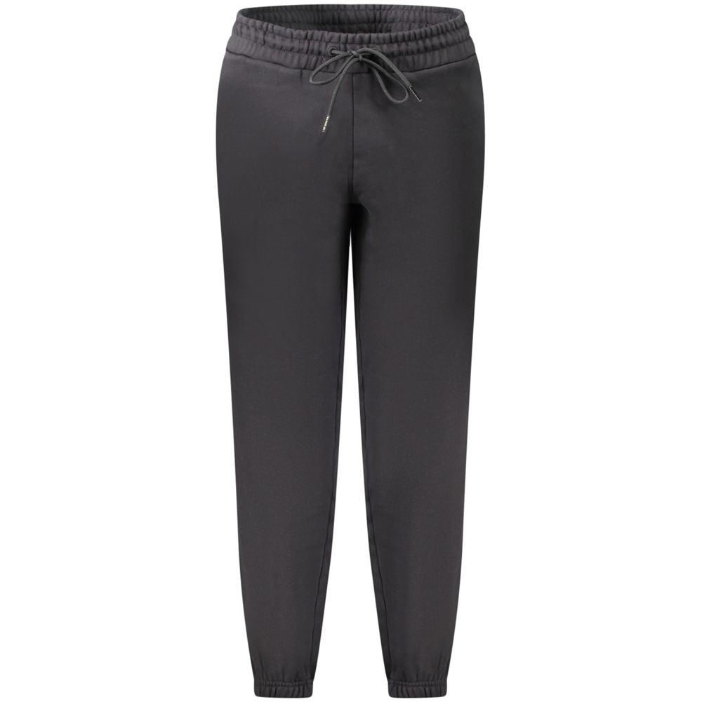 Black Cotton Women's Sport Trouser - ventzia