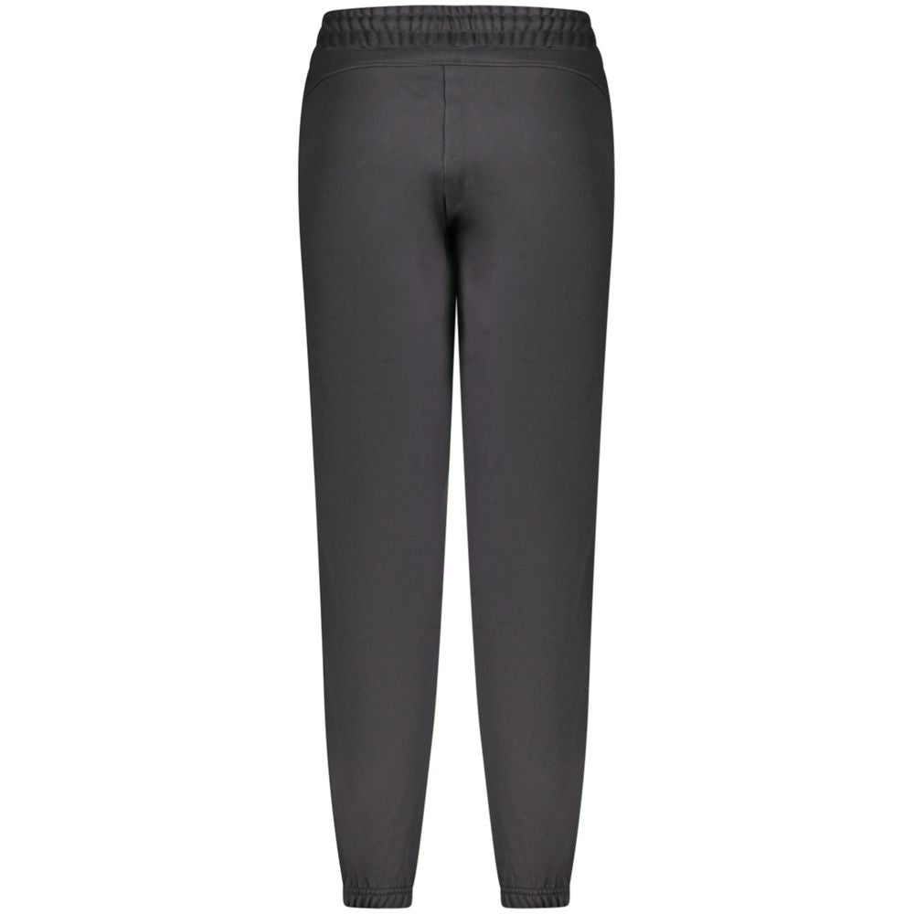 Black Cotton Women's Sport Trouser - ventzia