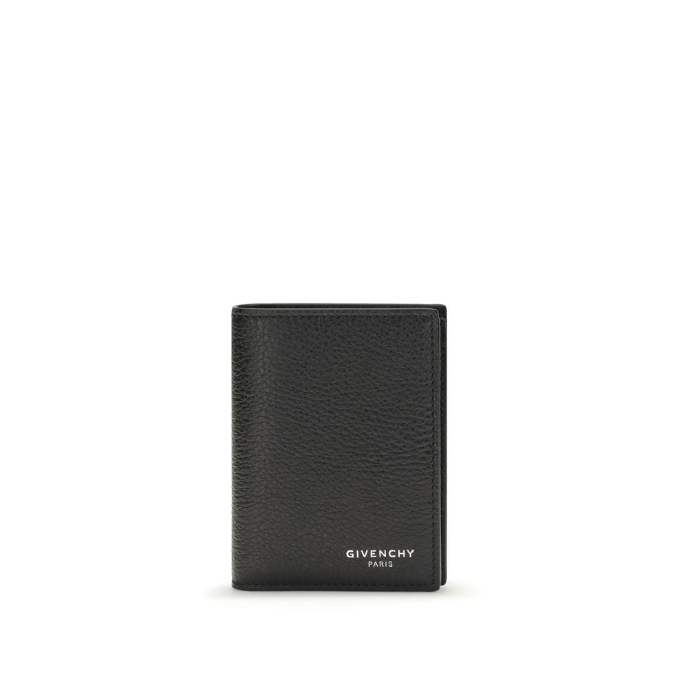 Black Calf Leather Bos Taurus Wallet - ventzia