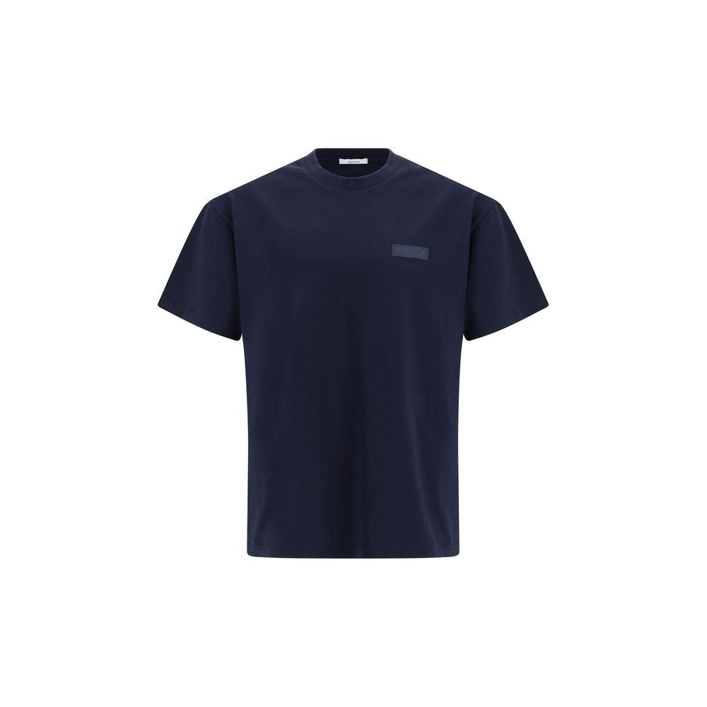 Blue Cotton T-Shirt - ventzia