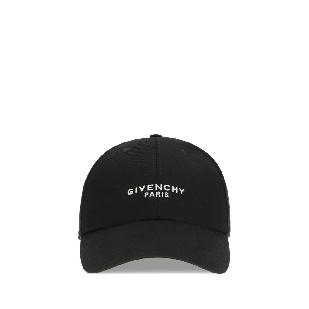 Black Cotton Cap (Baseball Hat) - ventzia