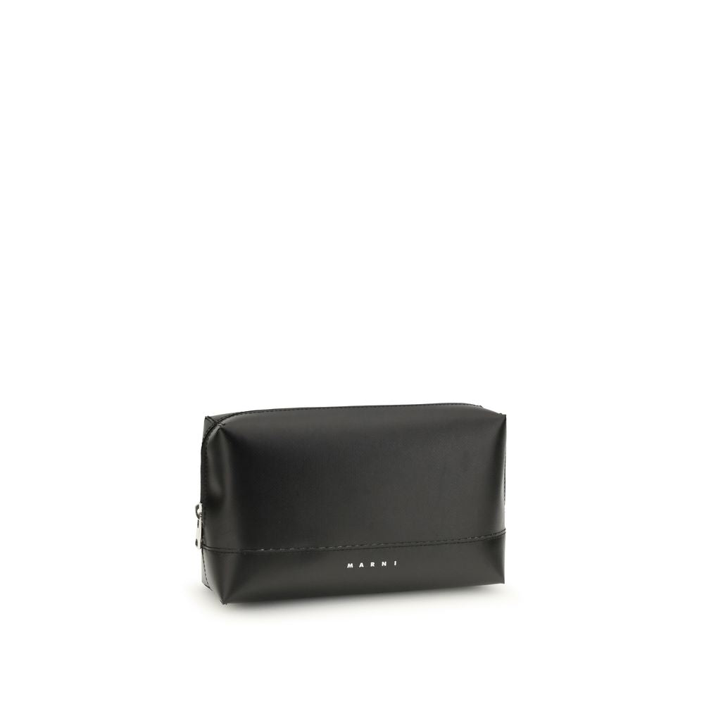 Black Calf Leather Bos Taurus Shoulder Bag - ventzia