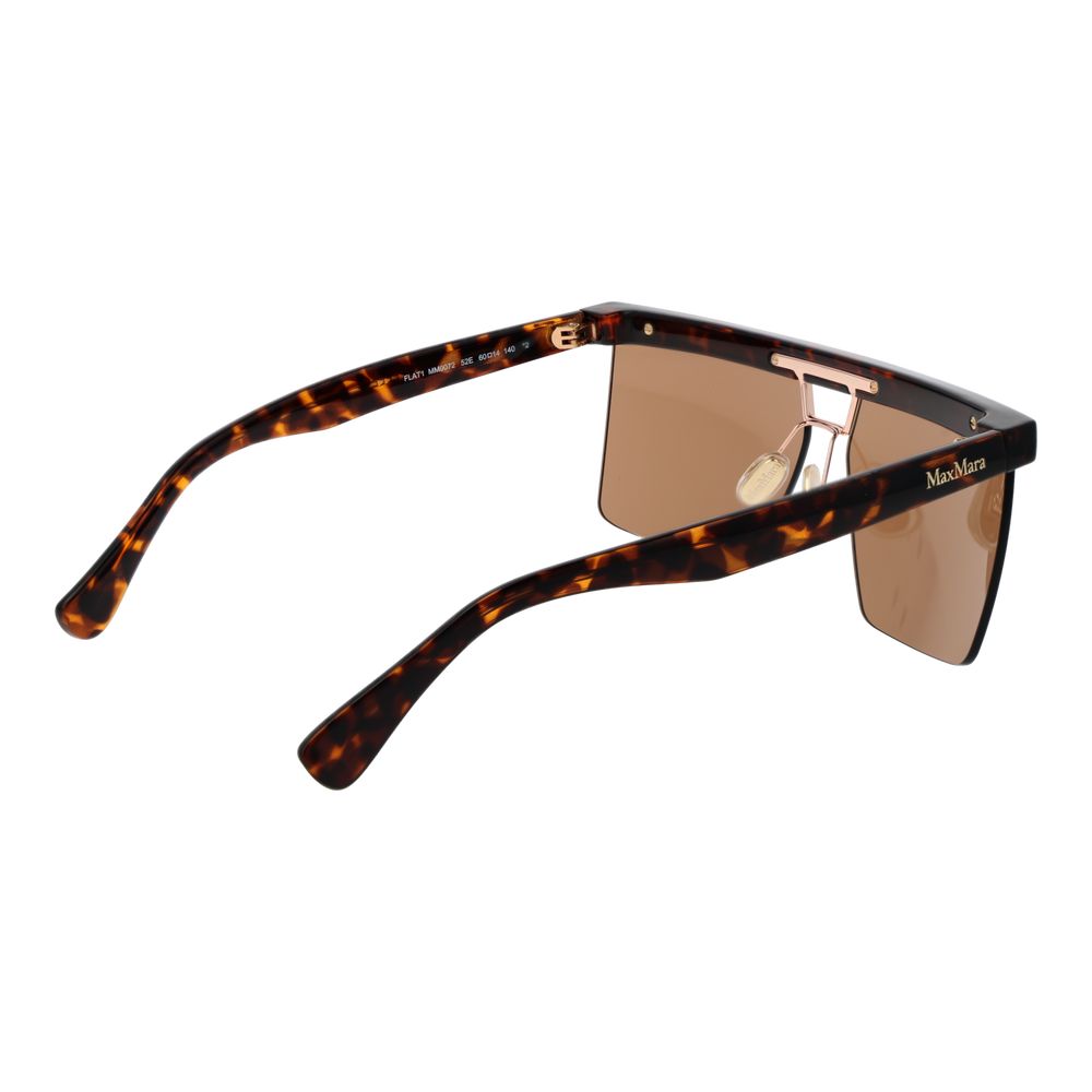 Brown Plastic Sunglasses - ventzia