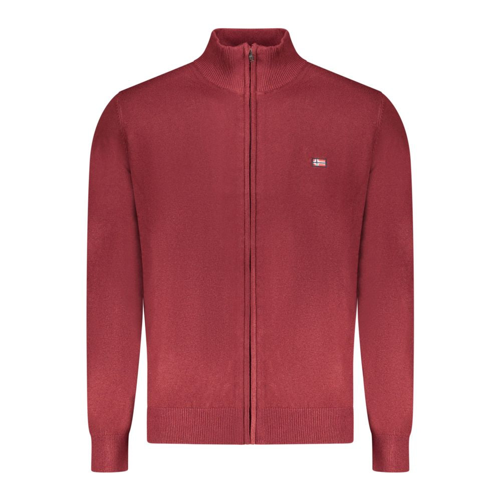 Red Polyester Sweater