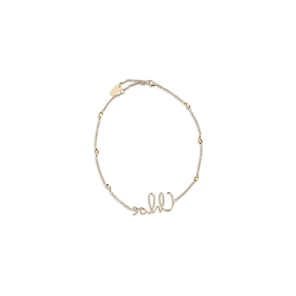 Gold Brass Necklace - ventzia