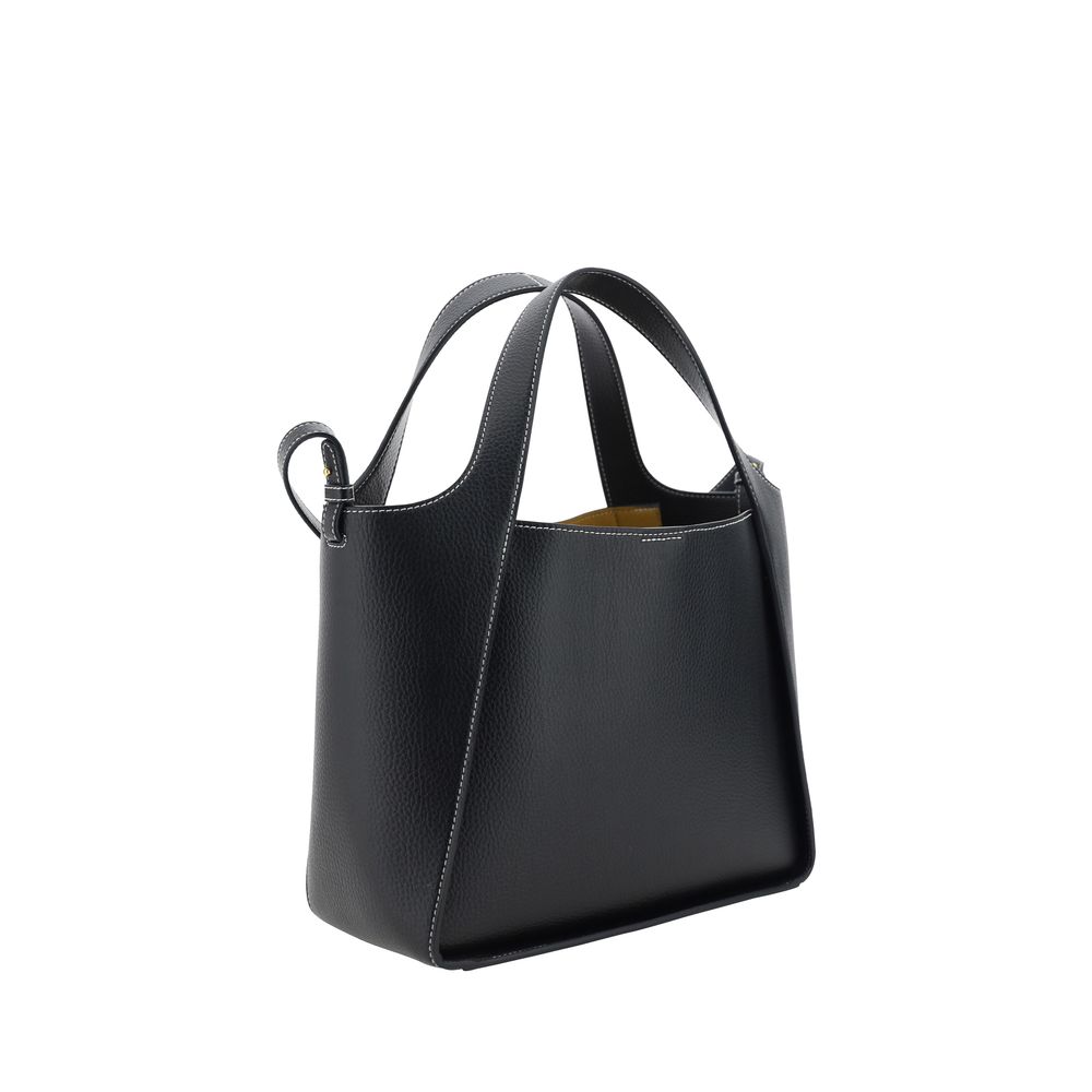 Black Polyamide Shoulder Bag - ventzia