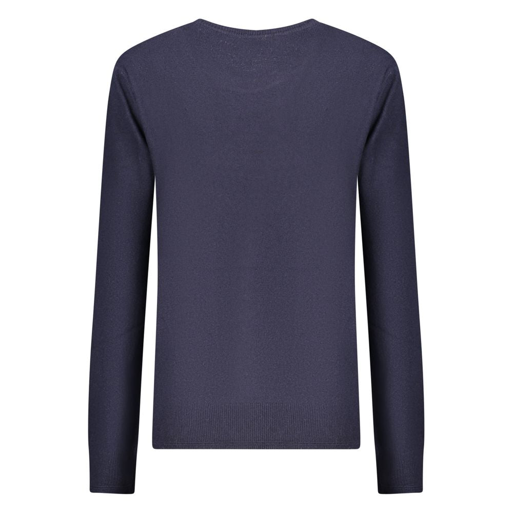 Blue Polyamide Women Sweater - ventzia