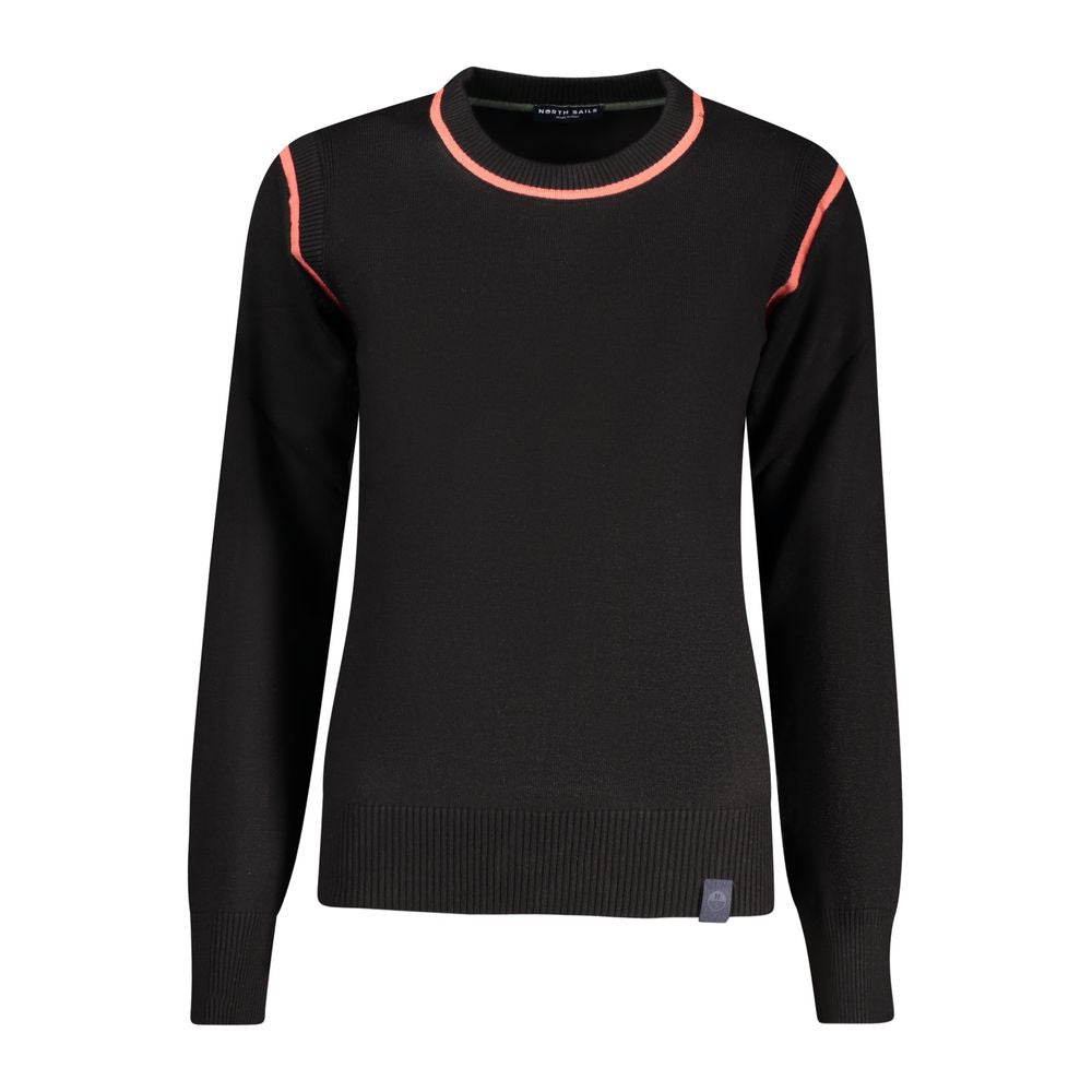 Nero Viscosa Women Sweater - ventzia