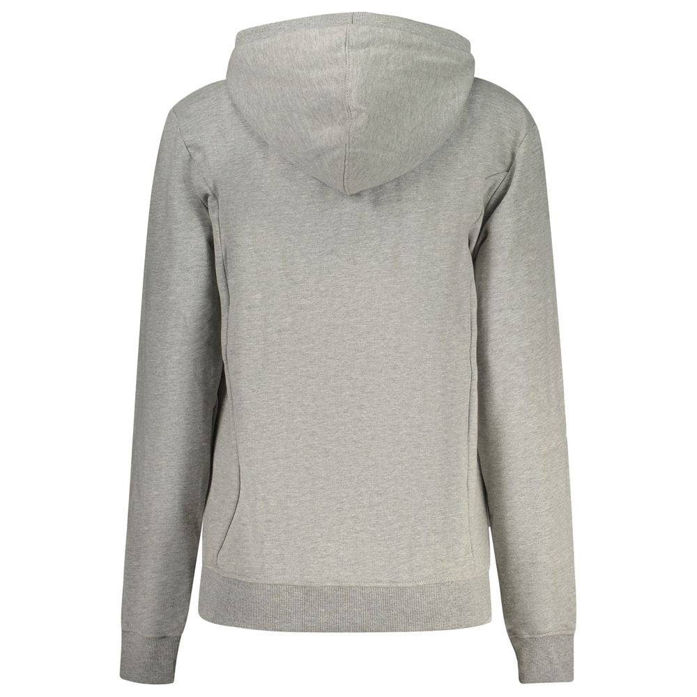 Grigio Cotton Women Hoodie - ventzia