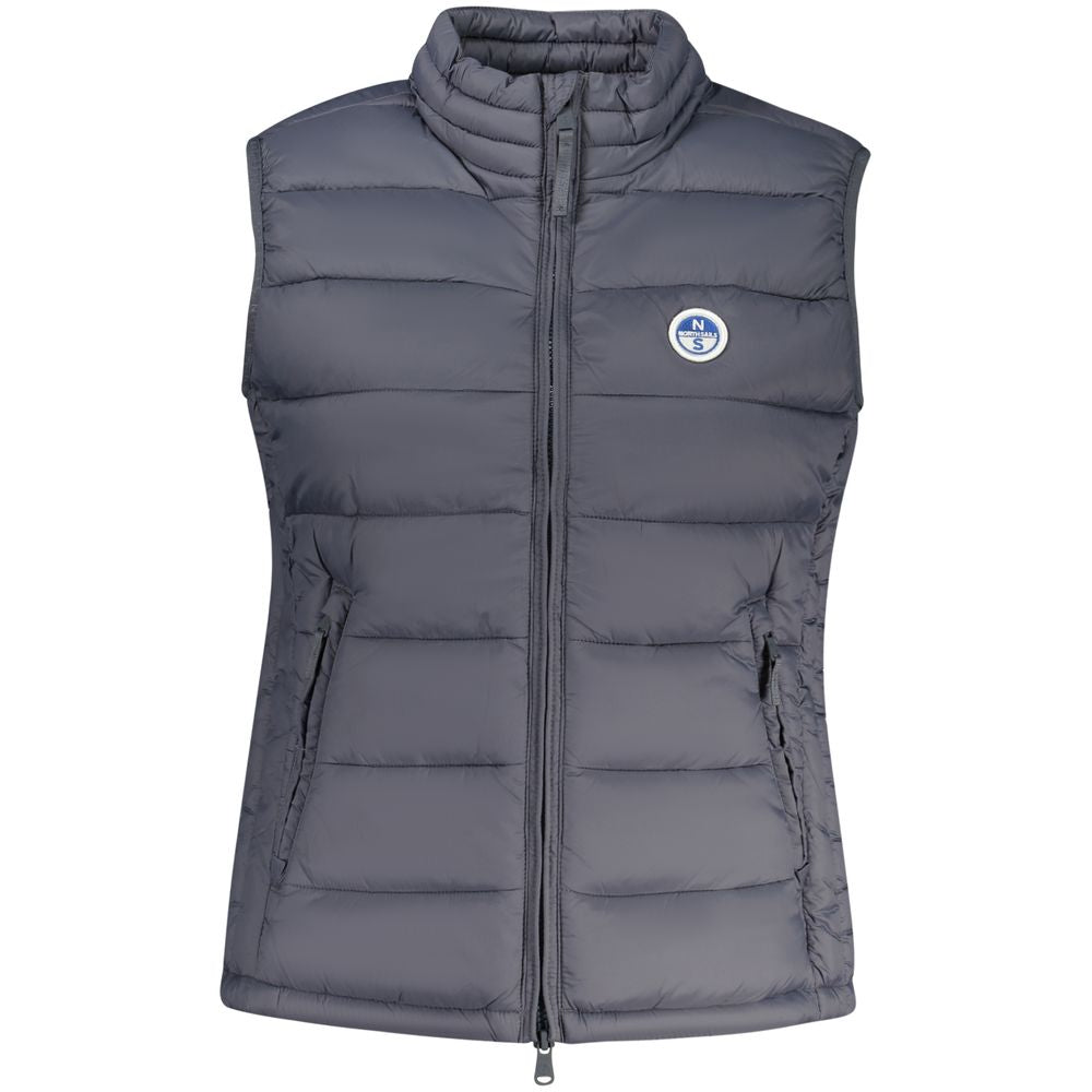Grigio Polyester Woman Jacket - ventzia