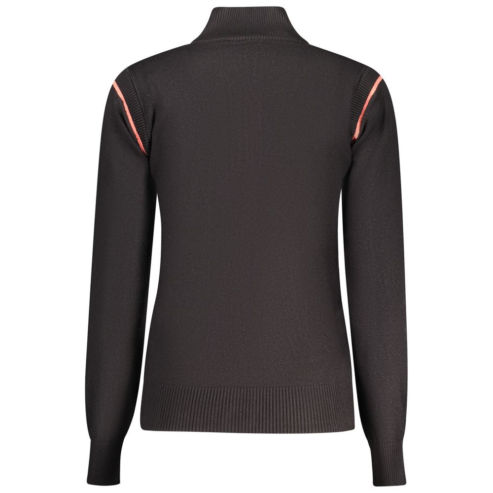 Nero Viscosa Woman Sweater - ventzia