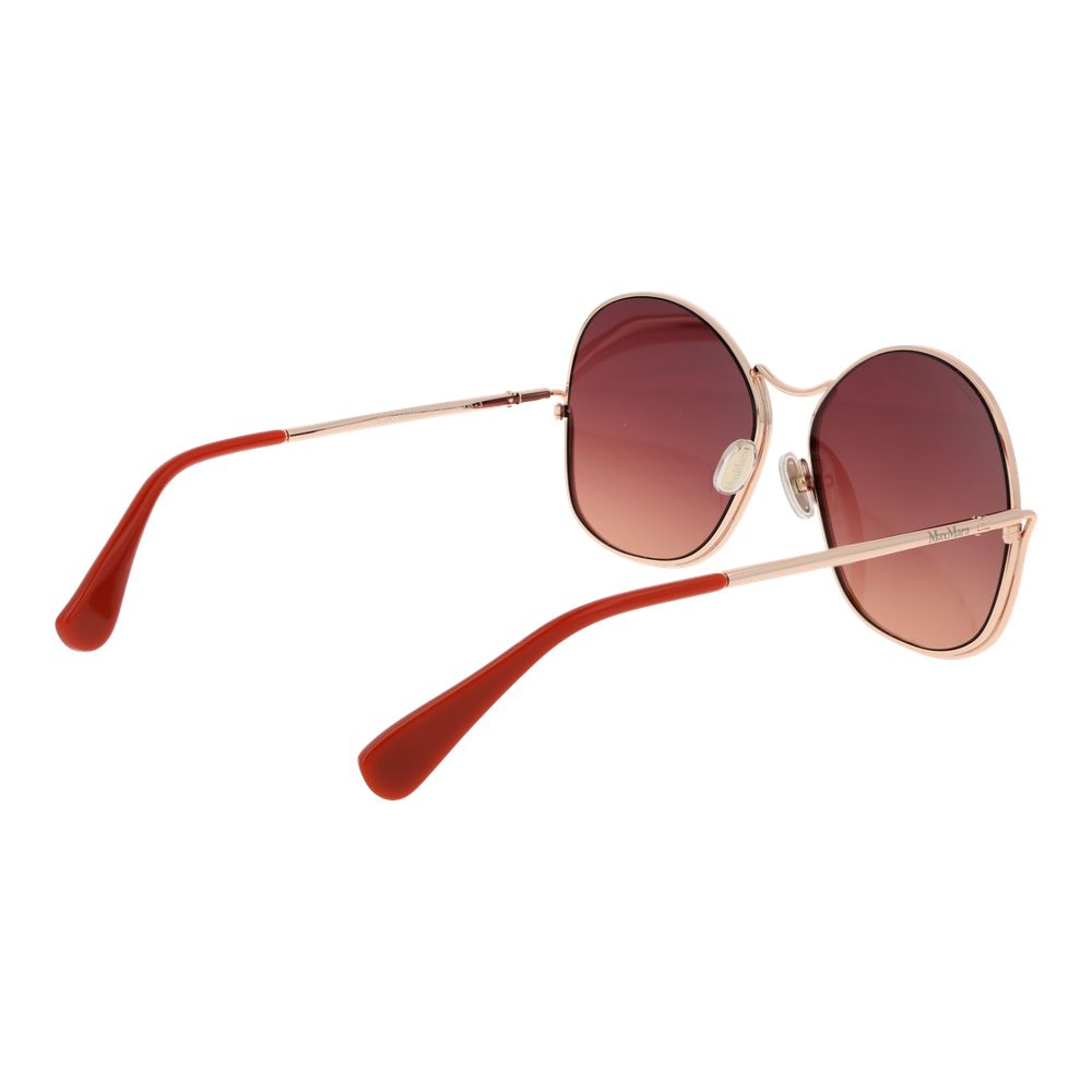 Rose Gold Metal Sunglasses - ventzia