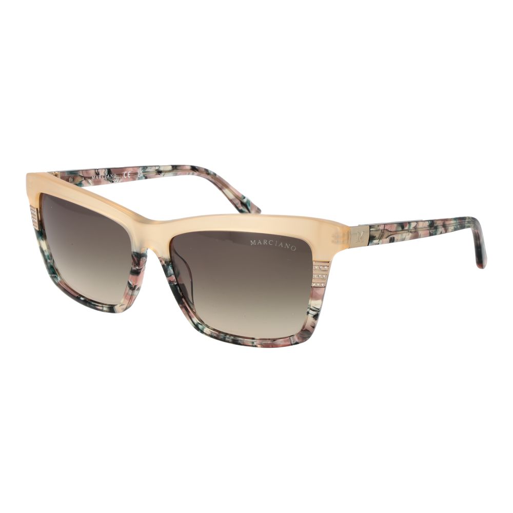 Beige Acetate Sunglasses - ventzia