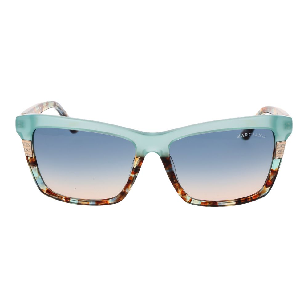 Turquoise Acetate Sunglasses - ventzia