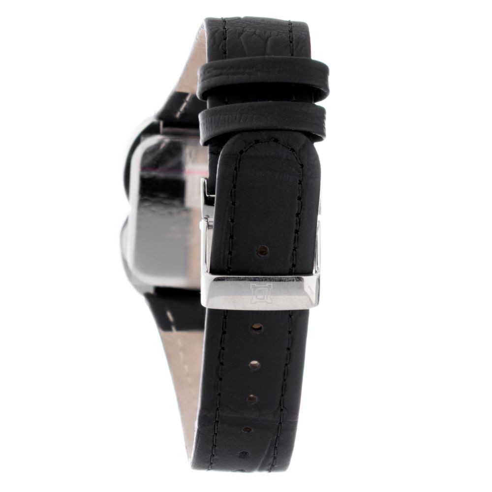 Black Leather Dress Watch - ventzia