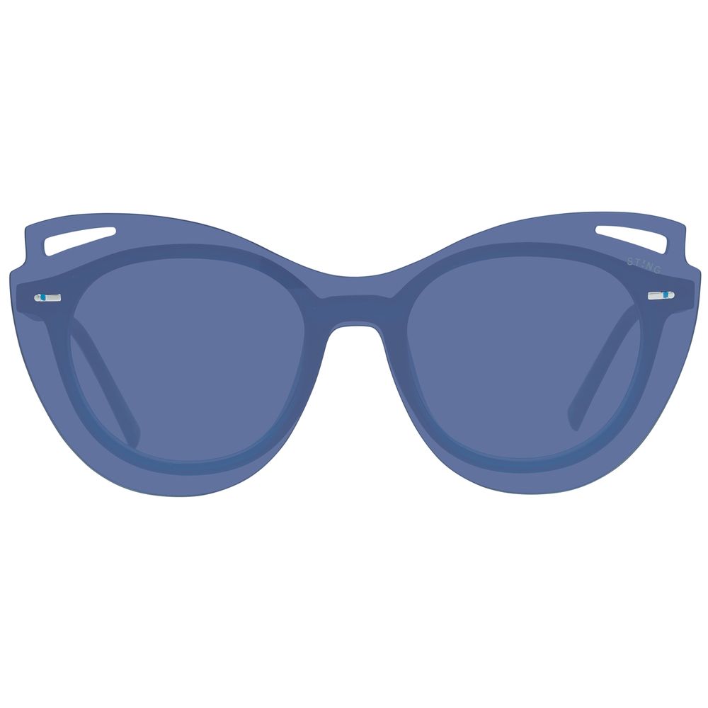 Blue Plastic Sunglasses - ventzia