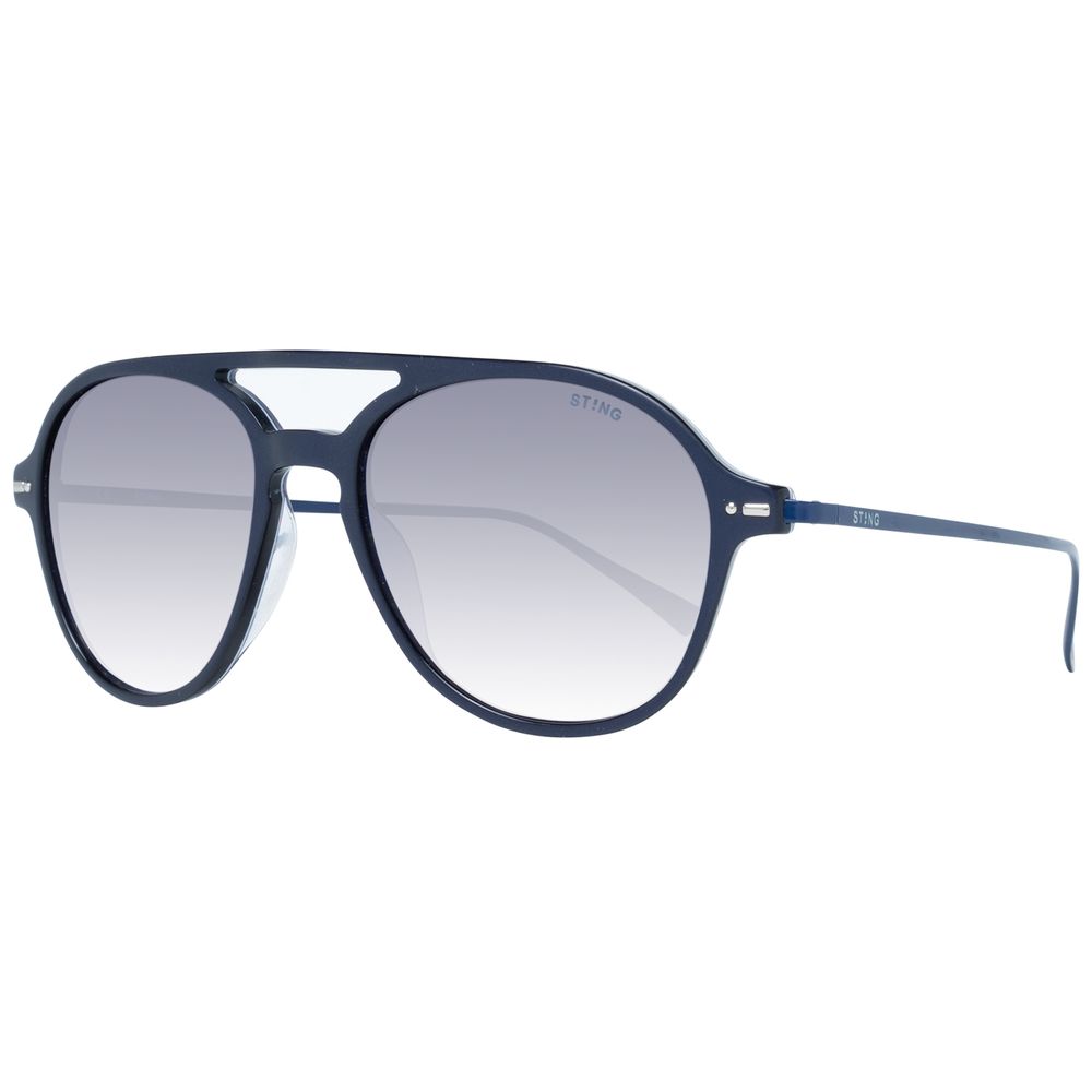 Blue Metal Sunglasses - ventzia