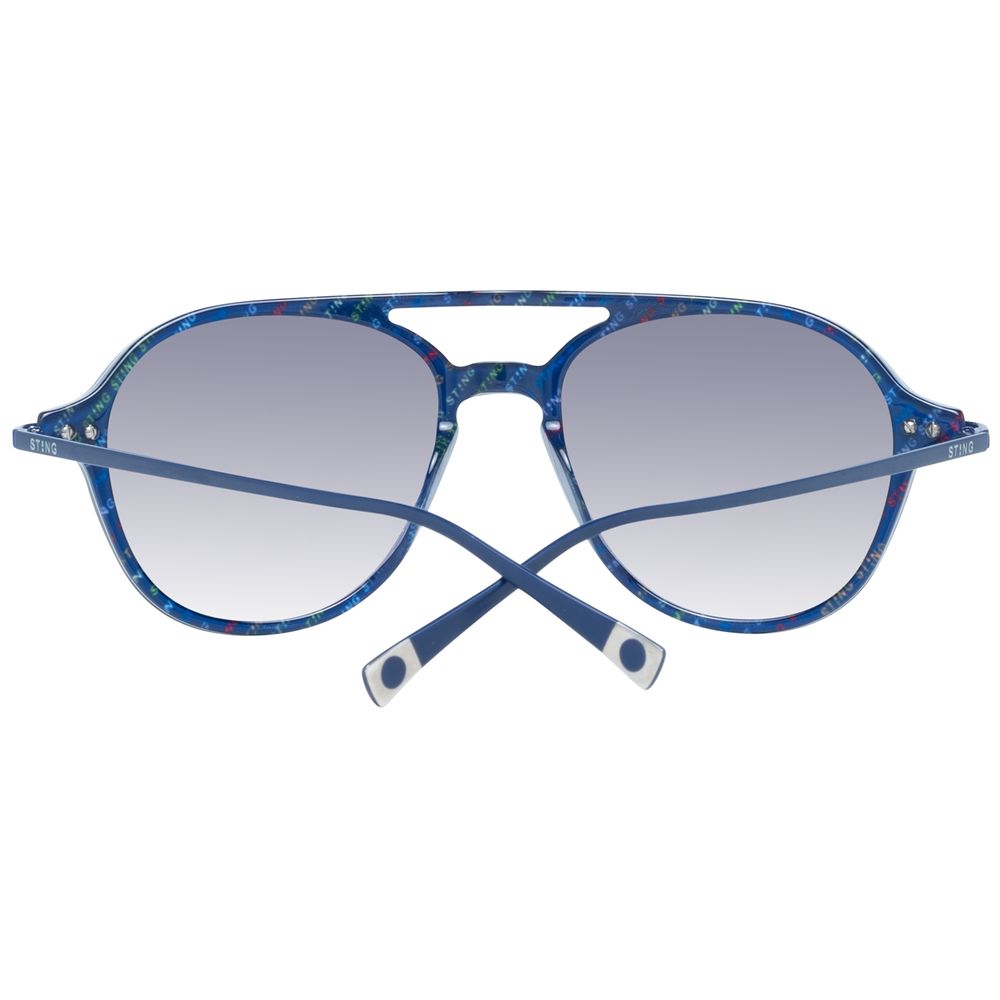 Blue Metal Sunglasses - ventzia