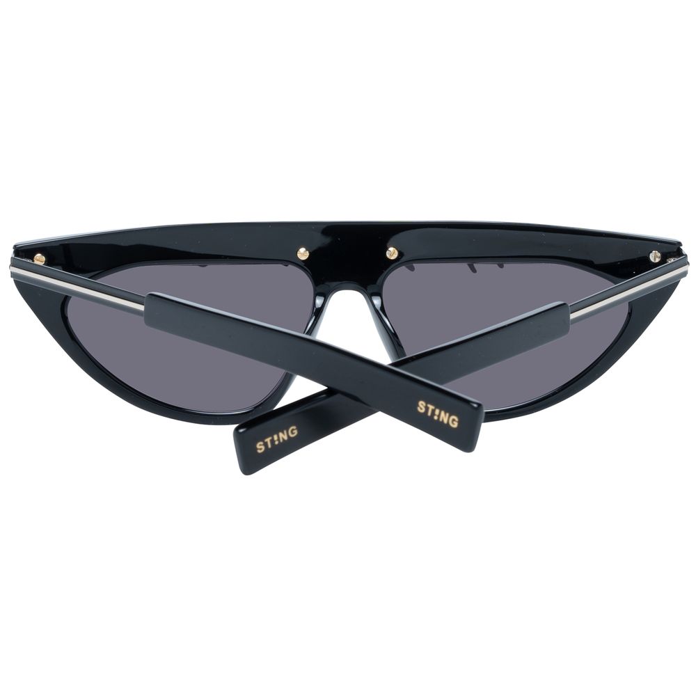 Black Plastic Sunglasses - ventzia