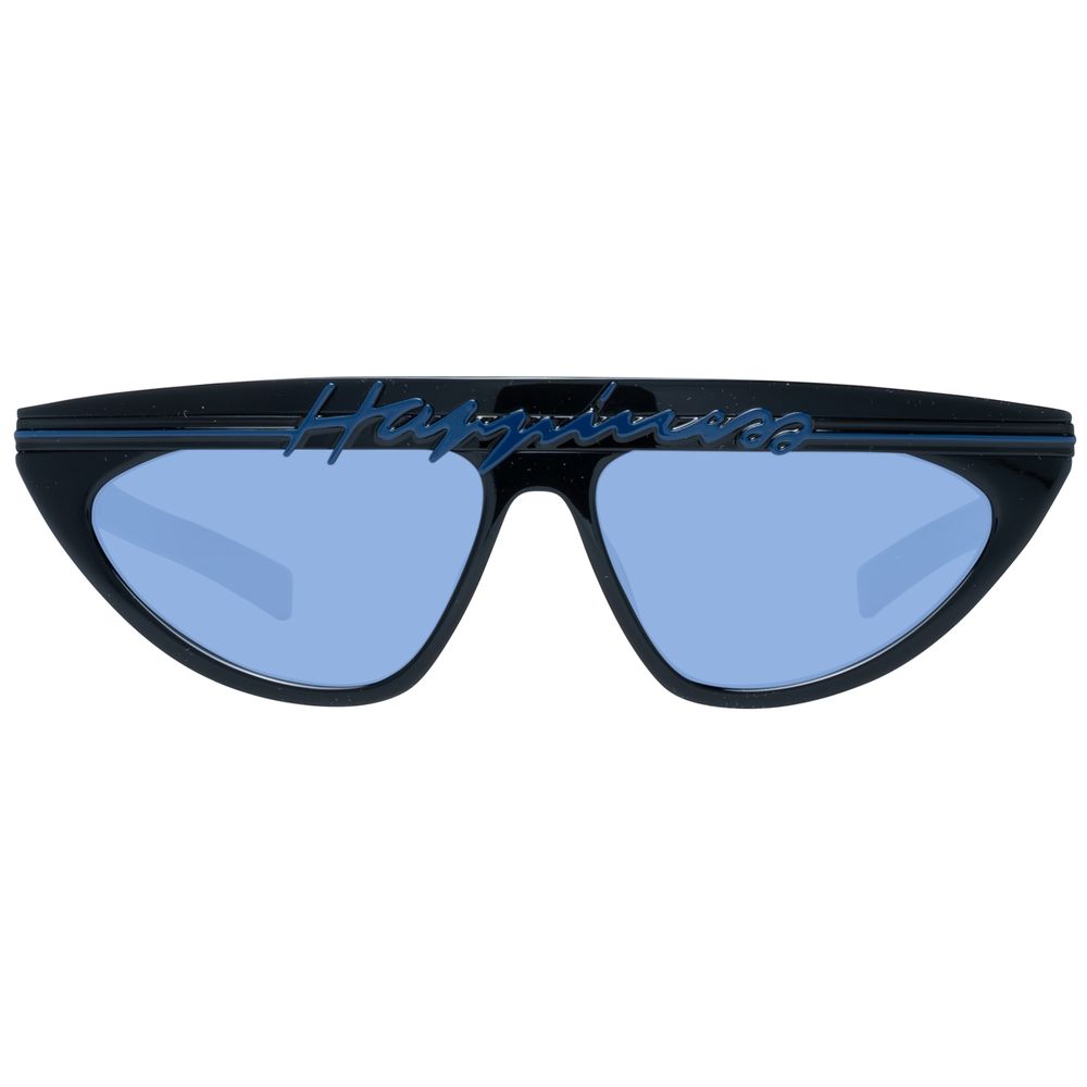 Black Plastic Sunglasses - ventzia