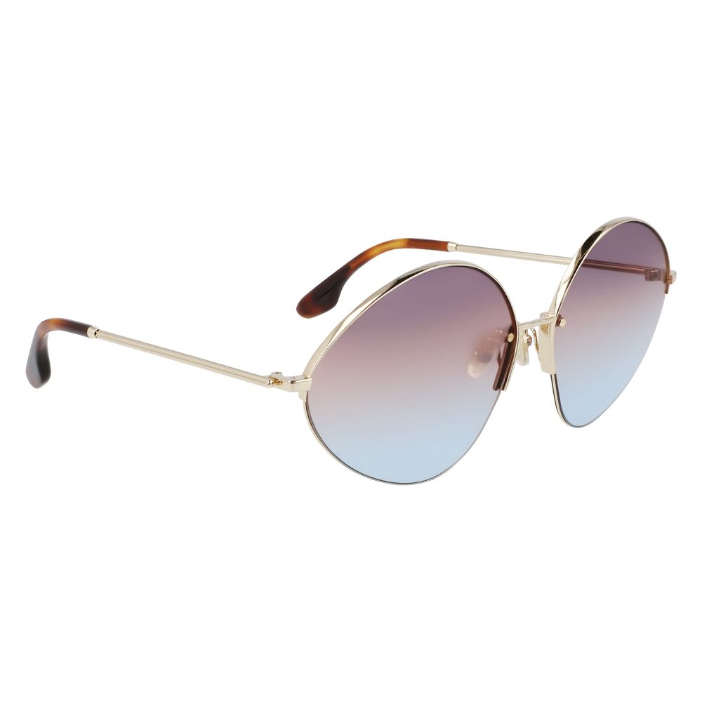 Gold Metal Sunglasses - ventzia