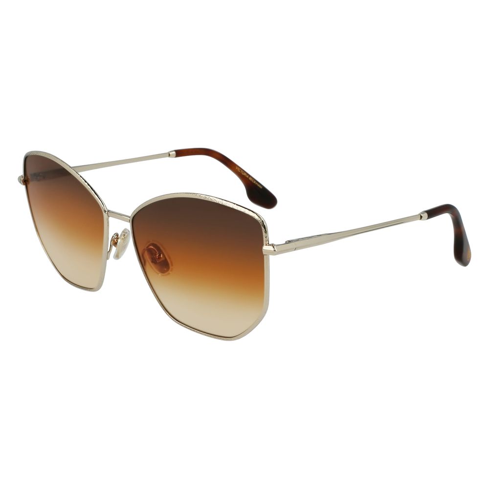 Gold Metal Sunglasses - ventzia