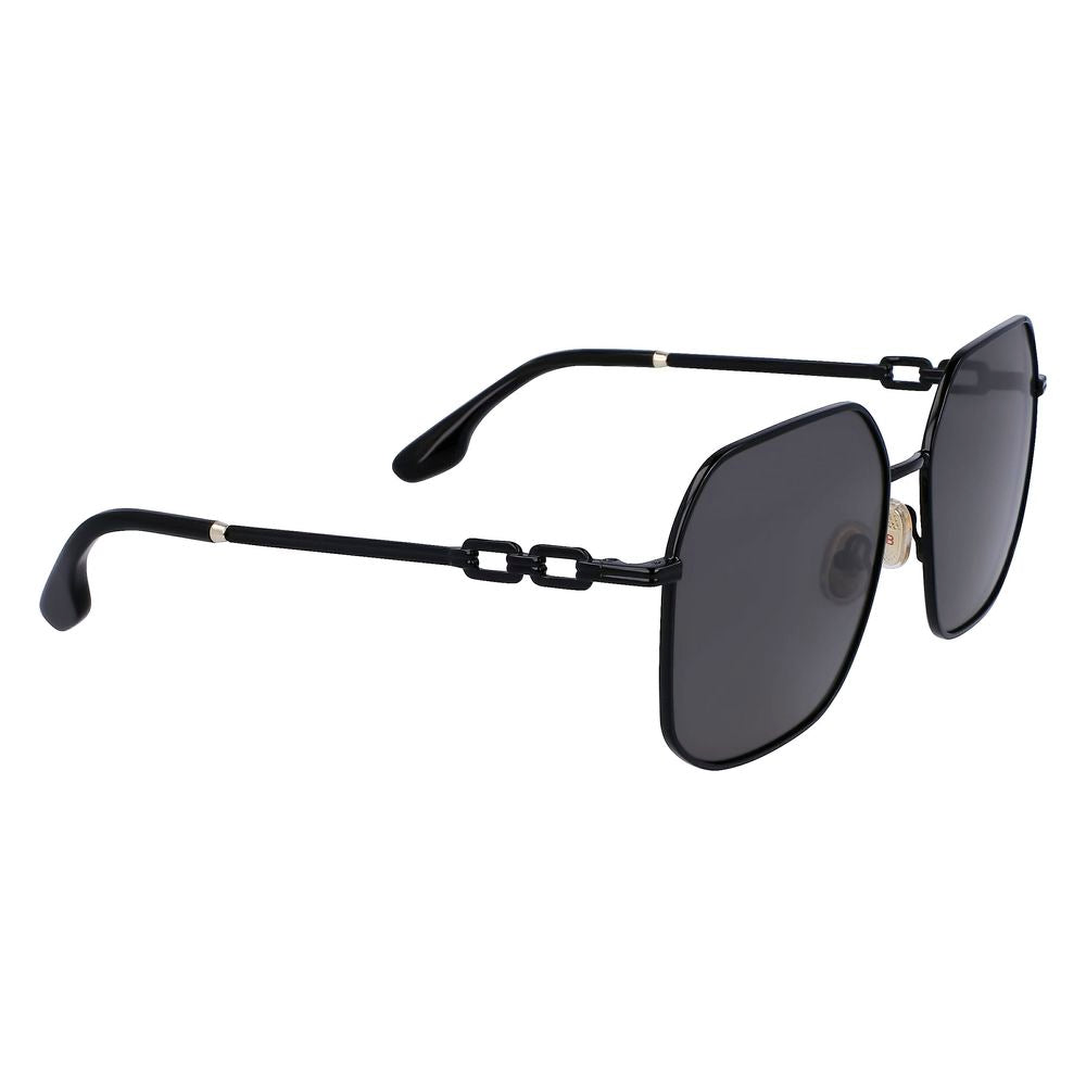 Black Metal Sunglasses - ventzia