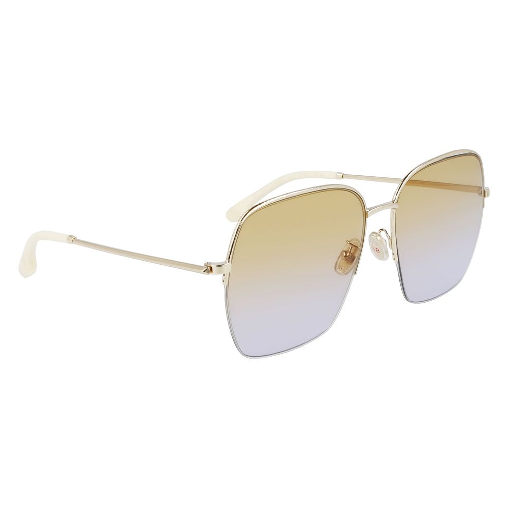 Gold Metal Sunglasses - ventzia