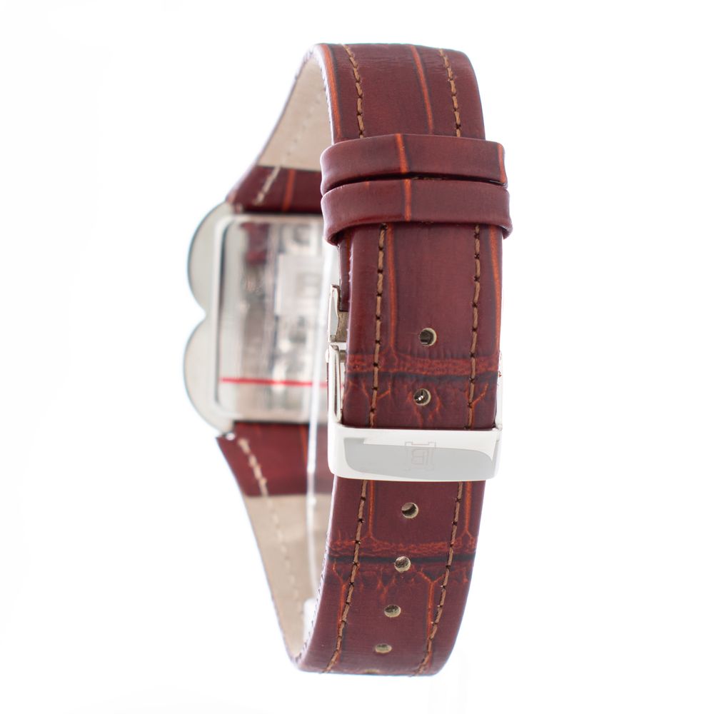 Brown Leather Dress Watch - ventzia