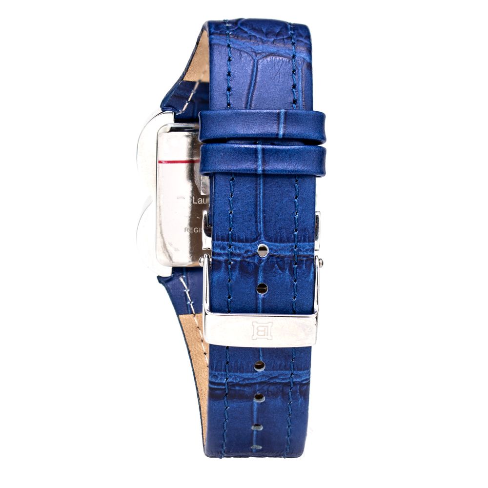 Blue Leather Dress Watch - ventzia