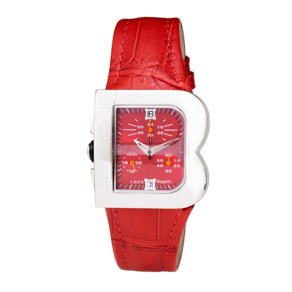Multicolor Leather Dress Watch - ventzia