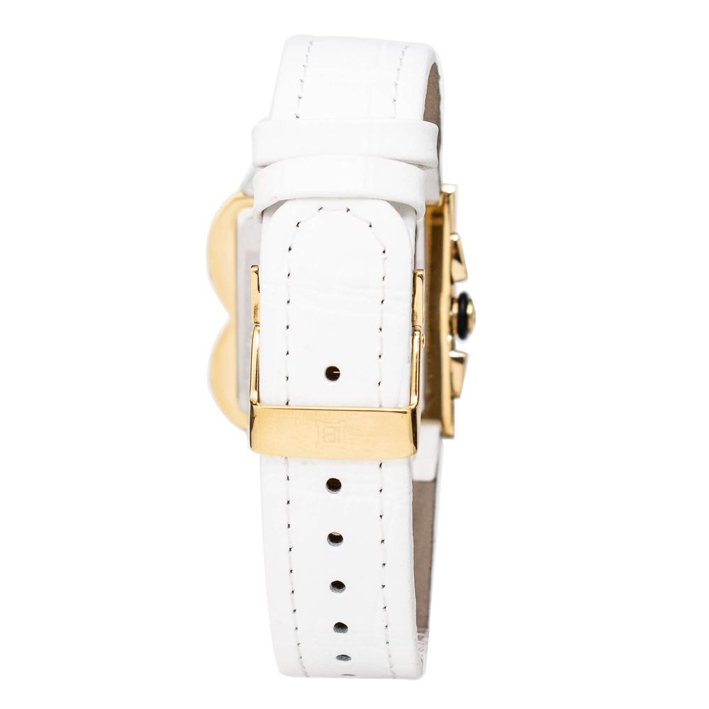 White Leather Dress Watch - ventzia