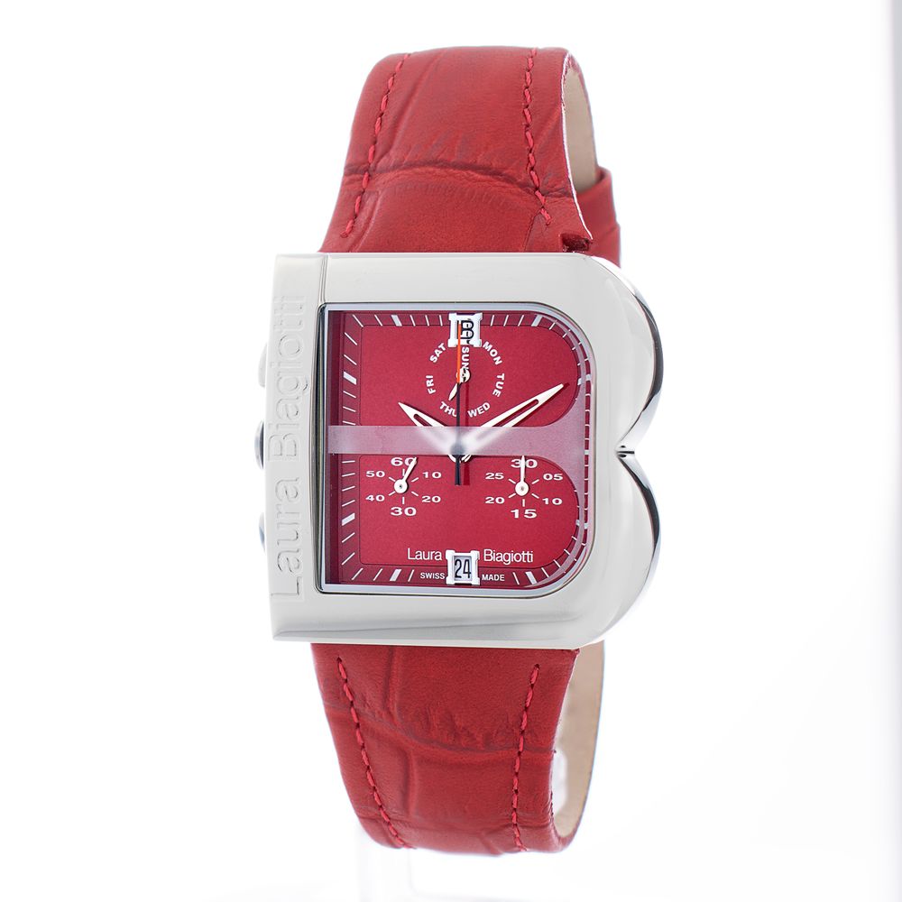 Multicolor Leather Dress Watch - ventzia