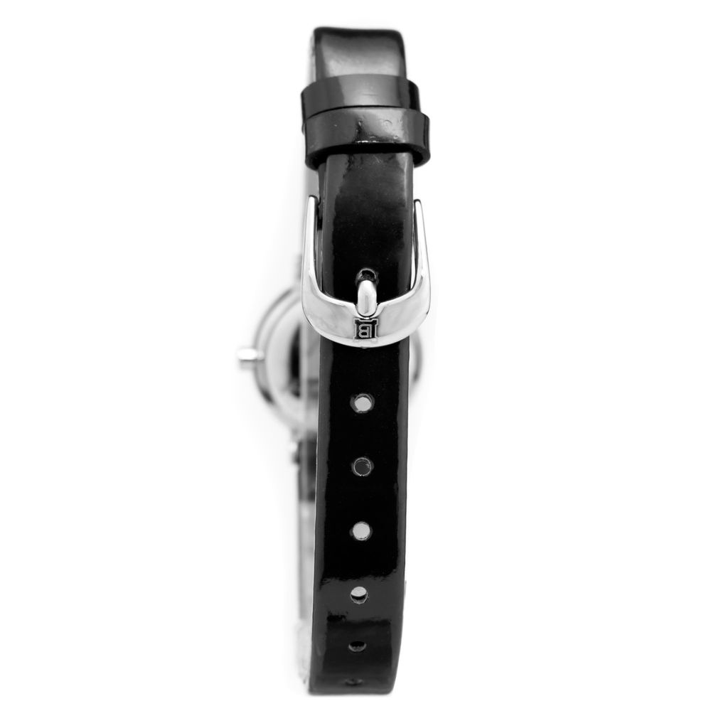 Black Leather Dress Watch - ventzia