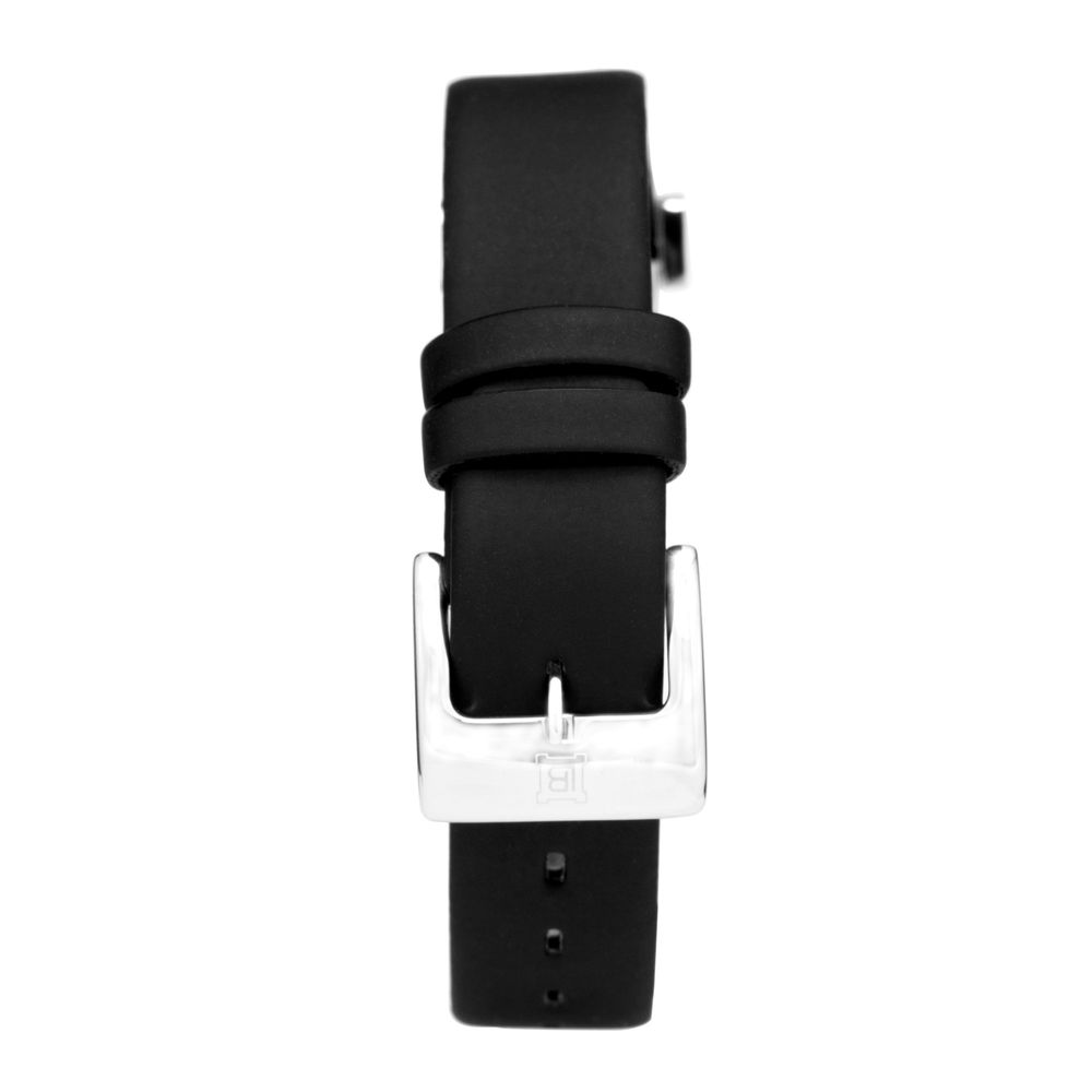 Black Rubber Dress Watch - ventzia