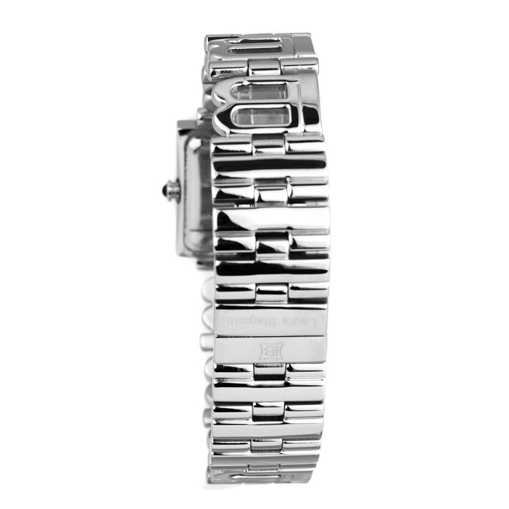 Silver Stainless Steel Bracelet Watch - ventzia